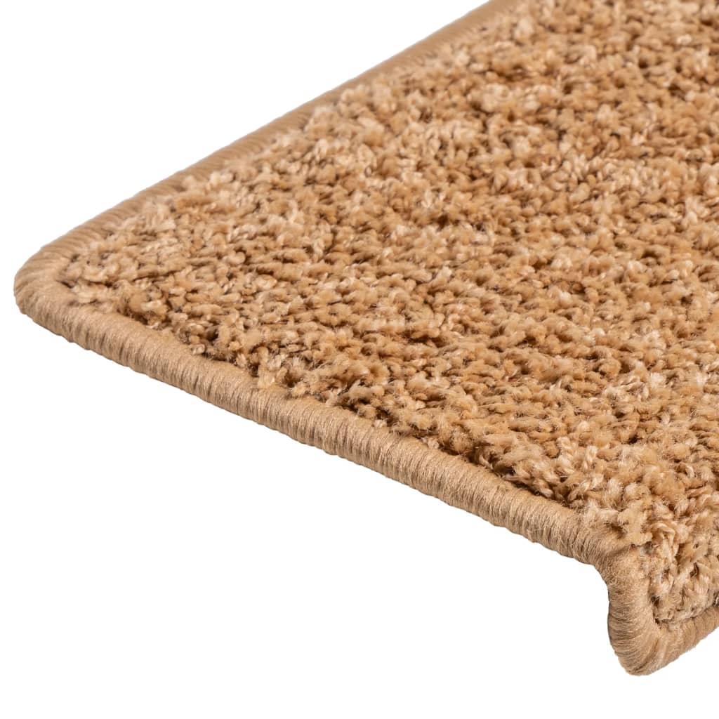 Stufenmatten 15 Stk. 65x21x4 cm Grau Rechteckiger Rand