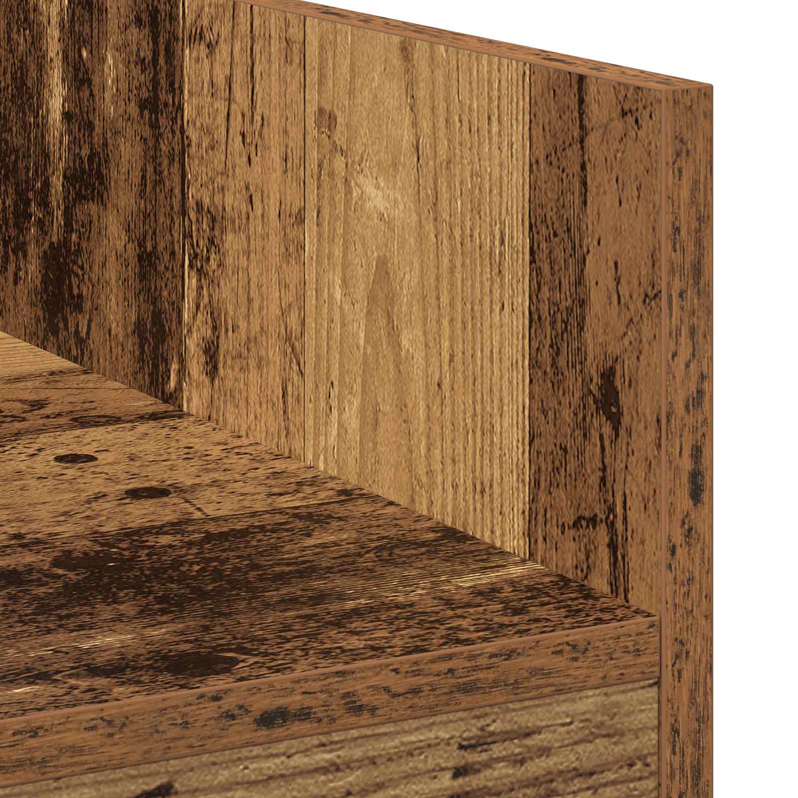 DJ Tisch Weiß 102 x 45 x 102 cm Holzwerkstoff