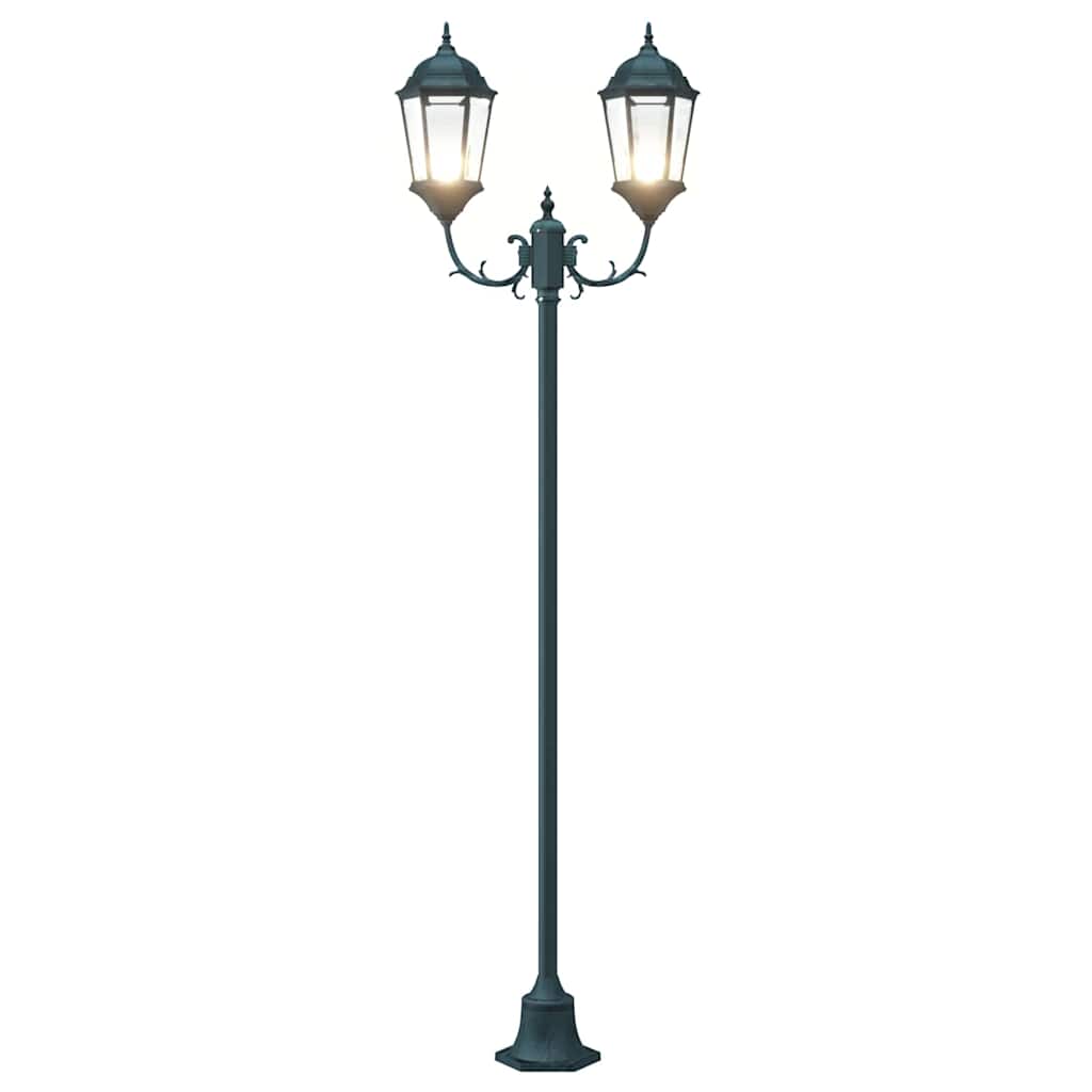 Garten-Licht Vintage gebürstetes Grün 57 x 49 x 241 cm