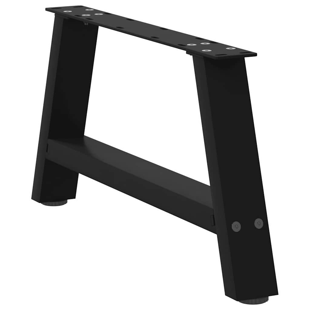 Couchtischbeine A-Form 2 Stk. 30x(30-31) cm Stahl
