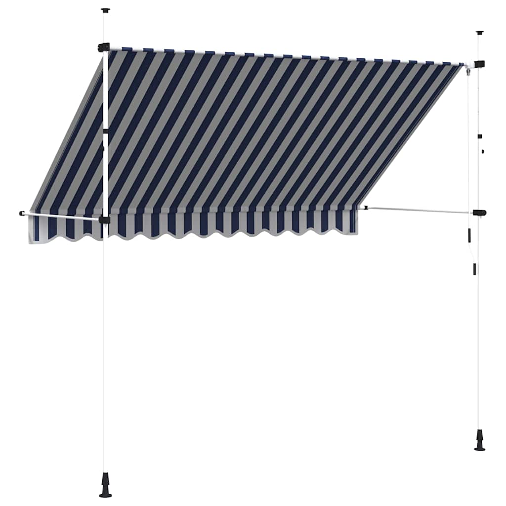 Einziehbare Markise Handbetrieben 150 cm Anthrazit