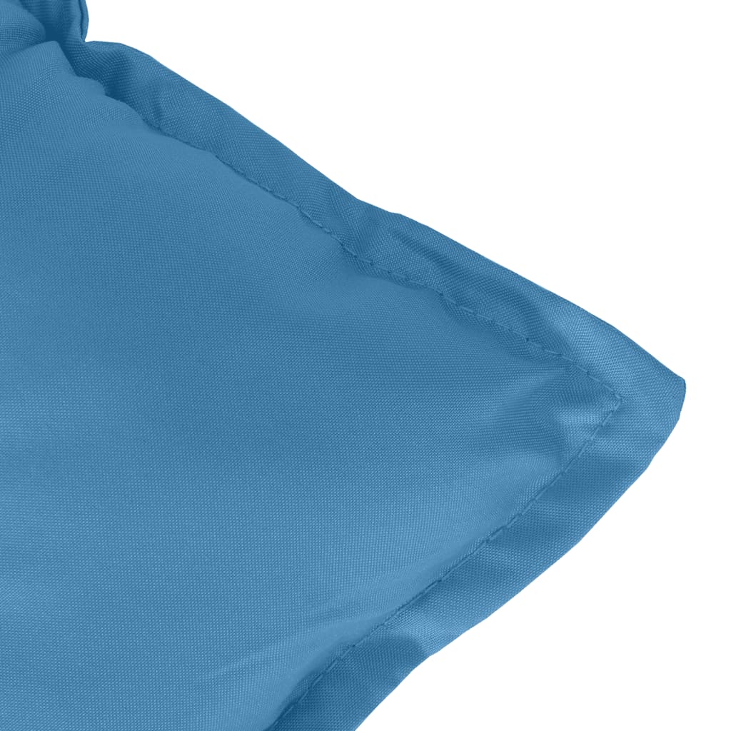 Hochlehner-Auflagen 2 Stk. Melange Anthrazit 120x50x7cm Stoff
