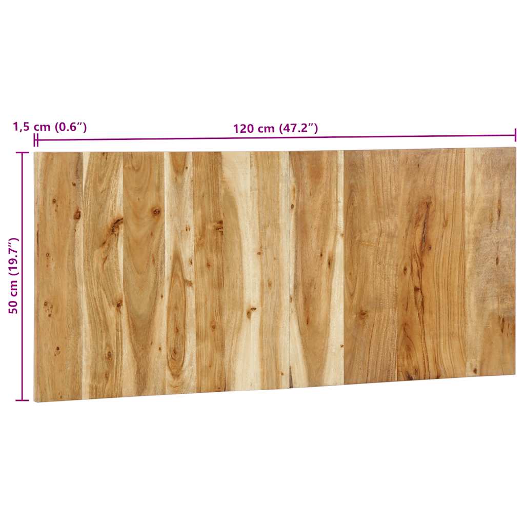 Kopfteil Mehrfarbig 160 cm Massivholz Altholz