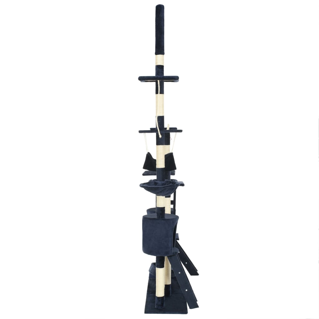 Katzen-Kratzbaum mit Sisal-Kratzsäulen 230 - 250 cm Beige