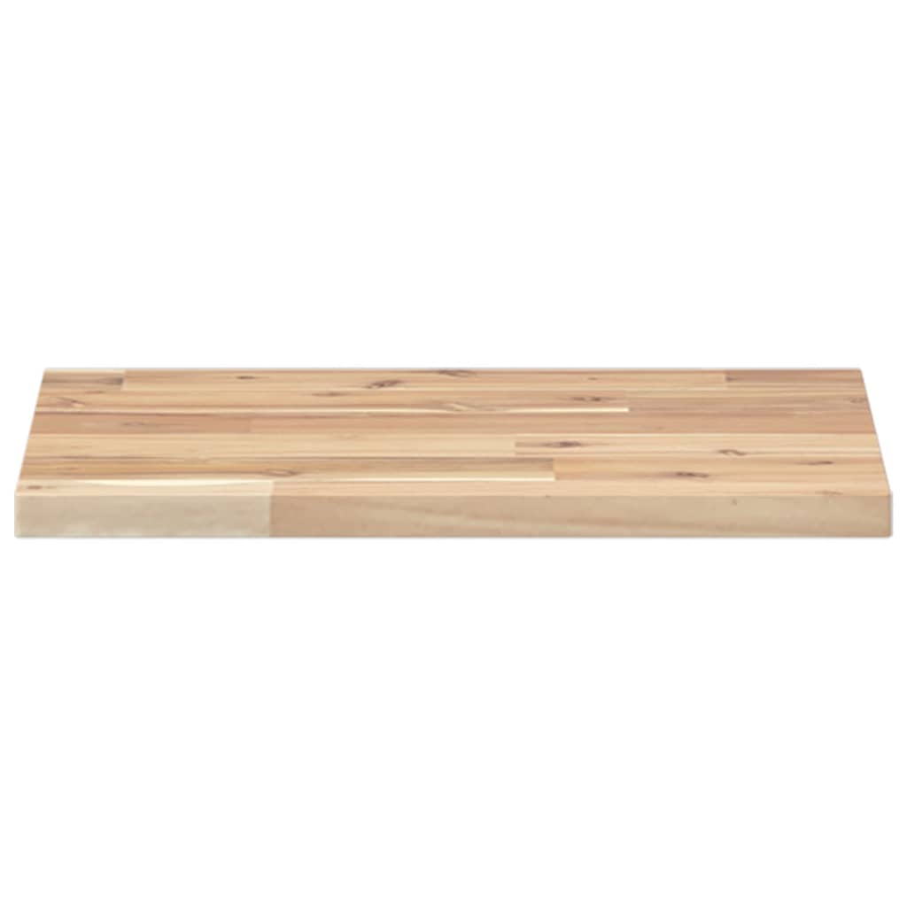 Tischplatte 40x20x2 cm Rechteckig Massivholz Akazie