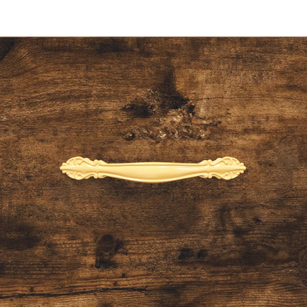 Highboard Betongrau 69,5x31x115 cm Holzwerkstoff