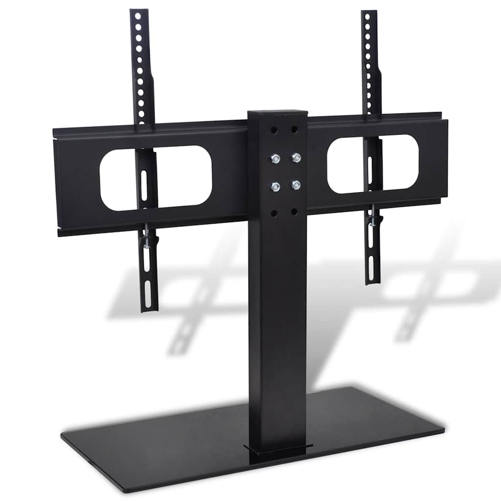 TV Halterung mit Sockel Eisen Schwarz 23" - 55