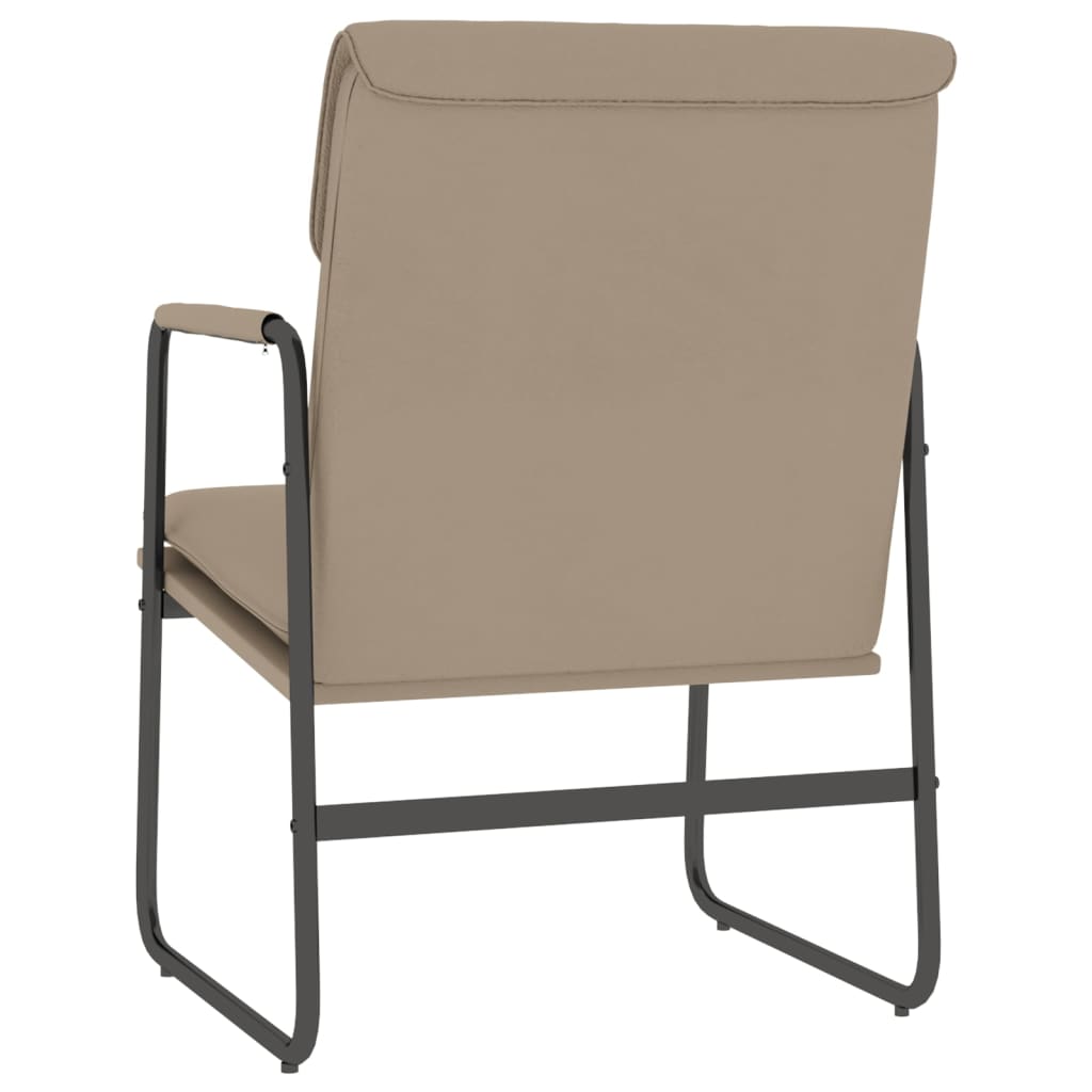 Loungesessel Grau 55x64x80 cm Kunstleder