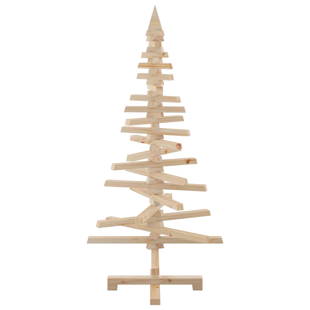 Weihnachtsbaum Holz zum Schmücken 60 cm Massivholz Kiefer