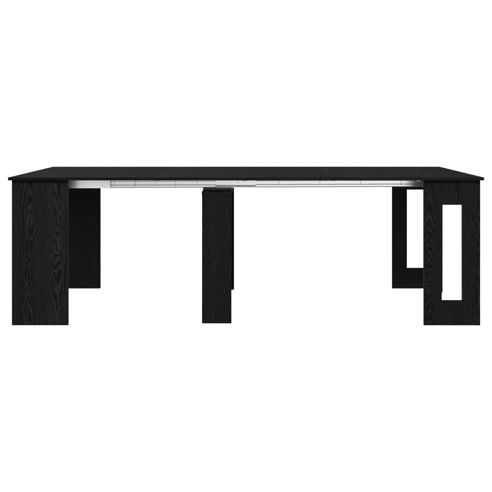 Esstisch 180 x 85 x 75 cm Holzwerkstoff Schwarze Eiche