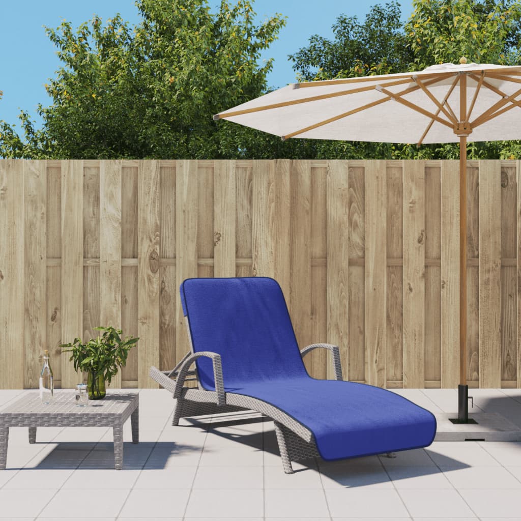 Strandtücher 4 Stk. Weiß 60x135 cm Stoff 400 GSM