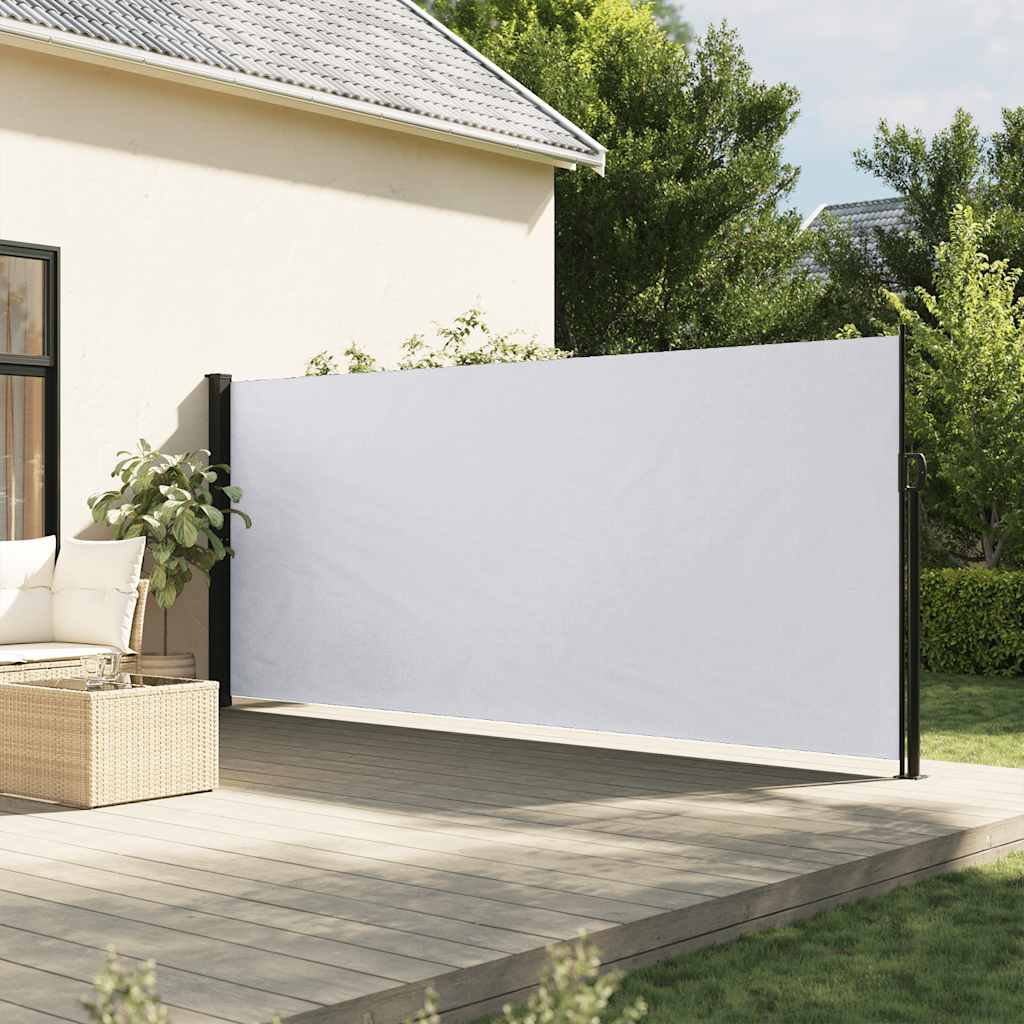 Seitenmarkise Ausziehbar Schwarz 100x300 cm