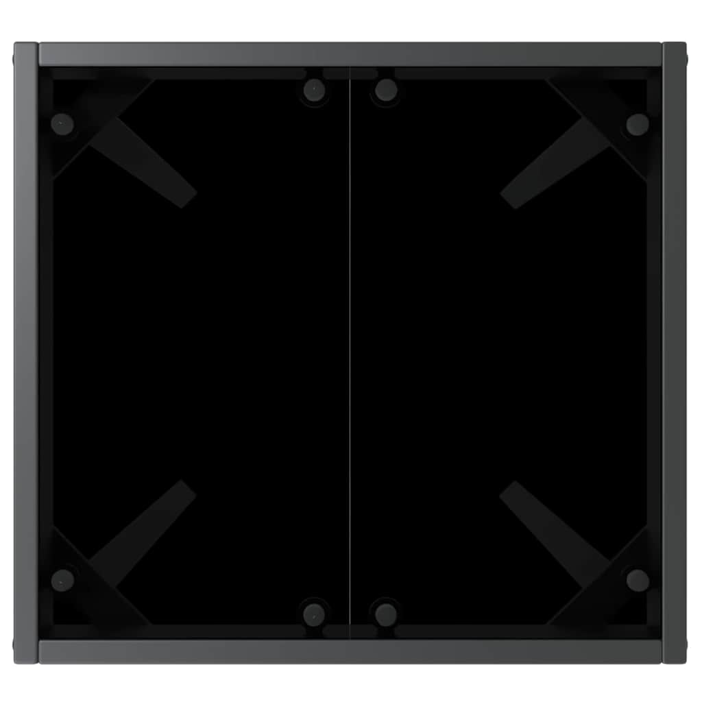 Sonnenliege 2 pcs Schwarz und Braun Poly-Rattan