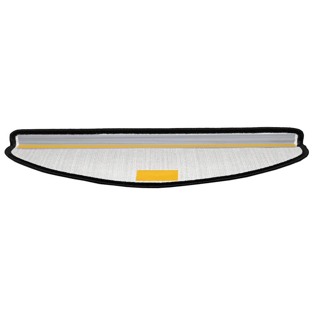 Selbstklebende Treppenschoner 15 pcs Anthrazit 56 x 17 x 3 cm
