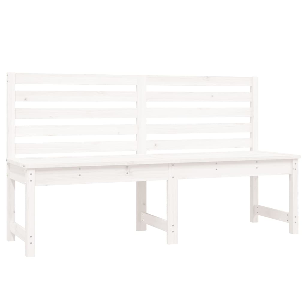 Gartenbank 109 cm Massivholz Kiefer