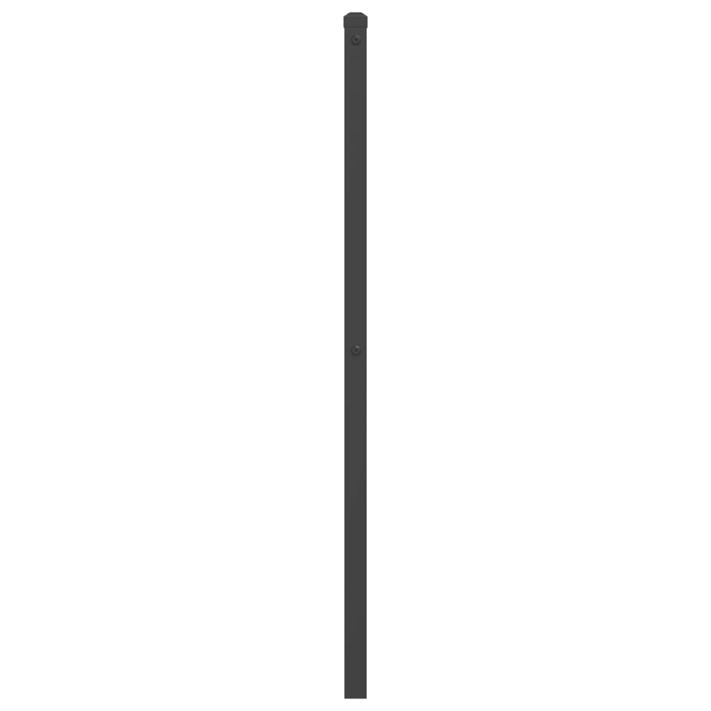Ersatz-Kopfteil Metall Weiß 100 cm