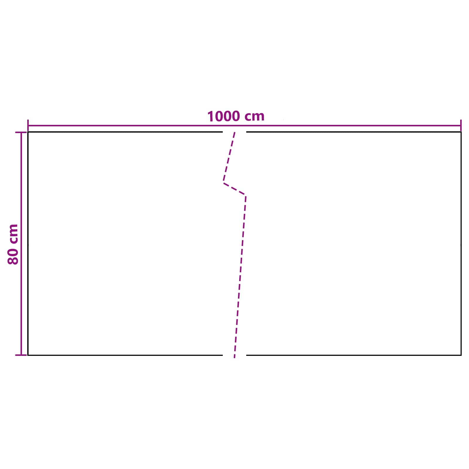 Balkon-Sichtschutz Anthrazit 300x90 cm Poly Rattan