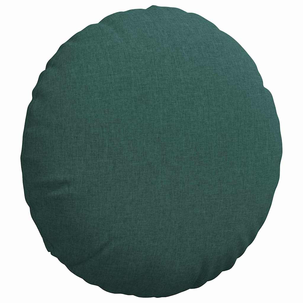 Sitzkissen 2 pcs Hellgrau Ø30 x 13 cm Stoff