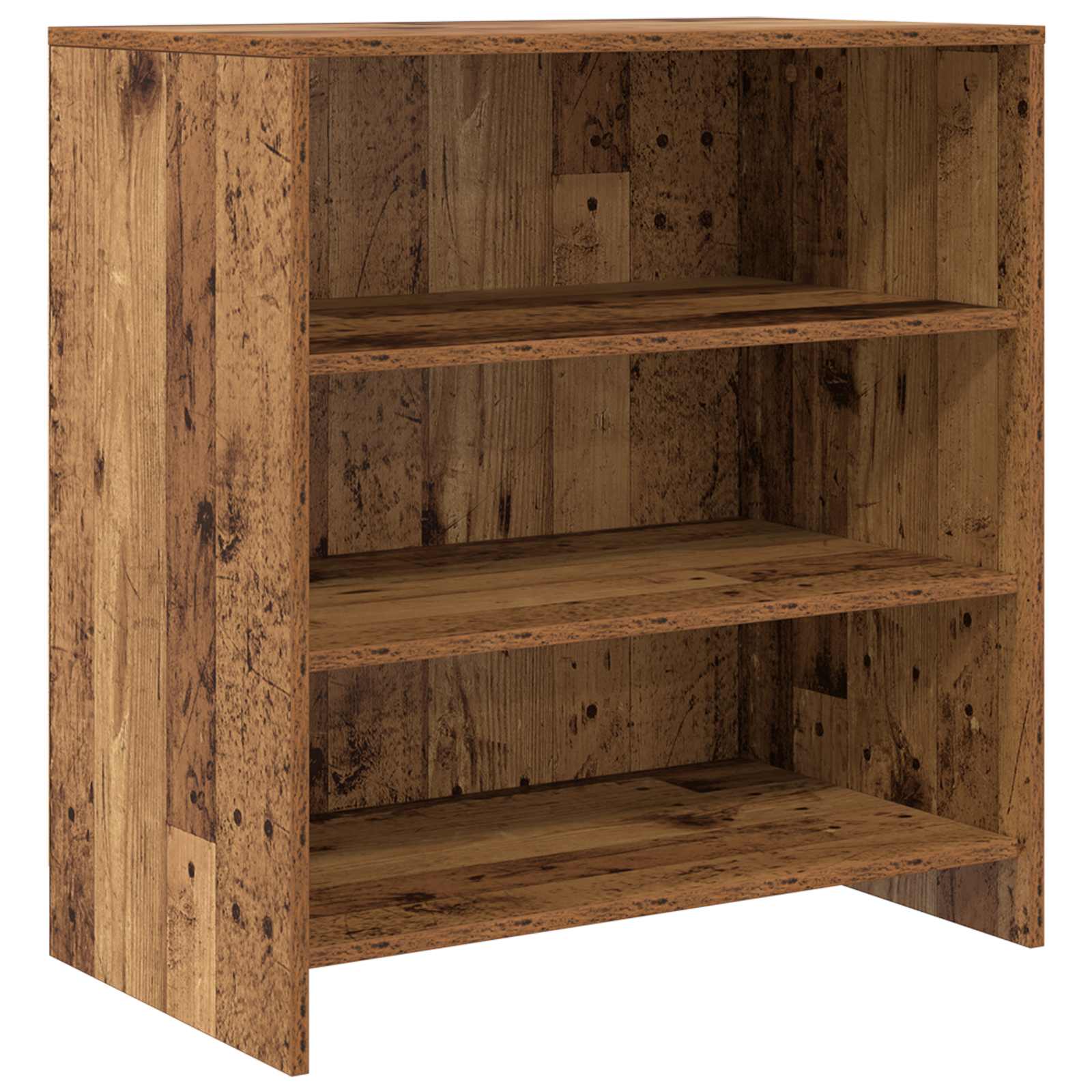 2-tlg. Sideboard Weiß Holzwerkstoff