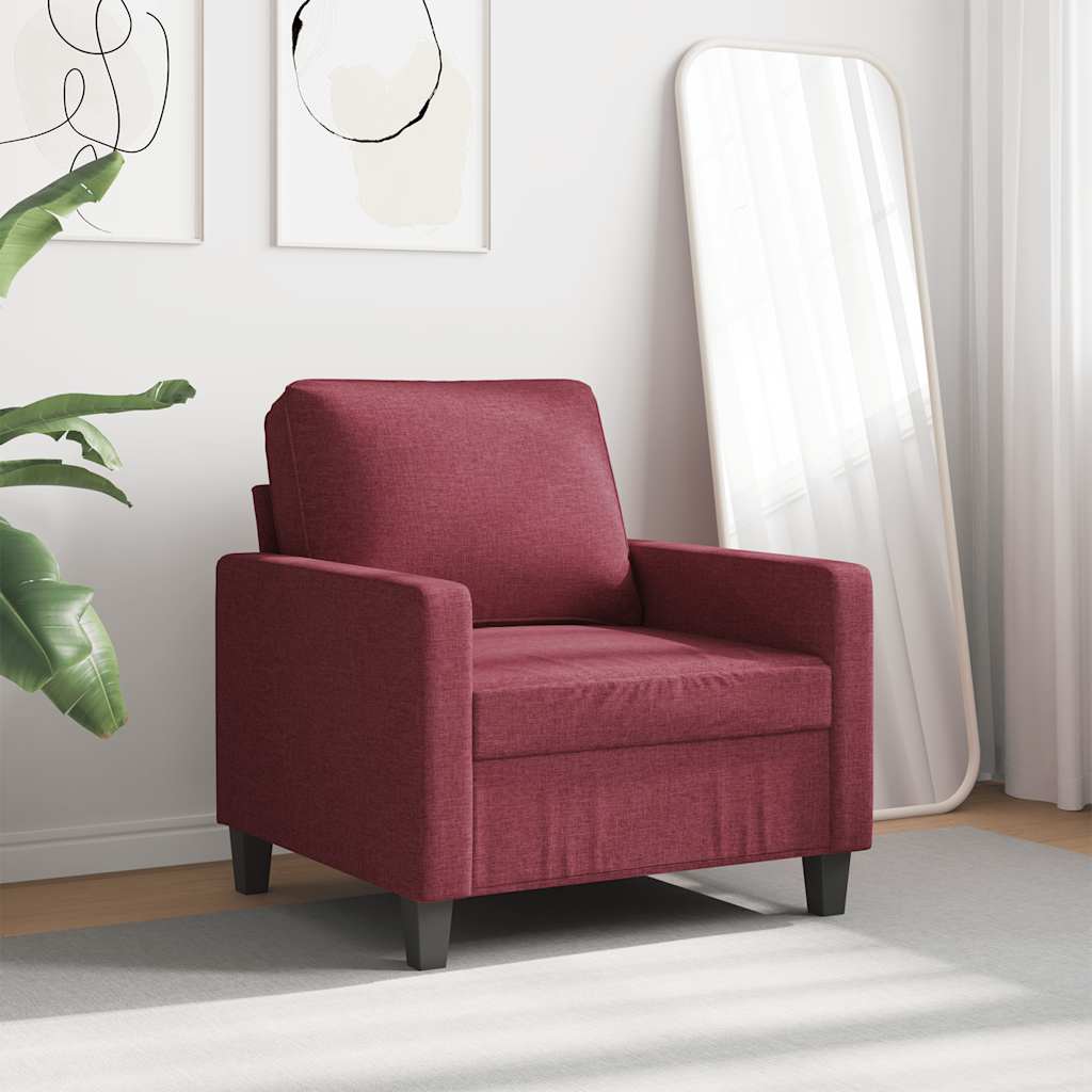 3-Sitzer-Sofa Hellgrau 180 cm Stoff