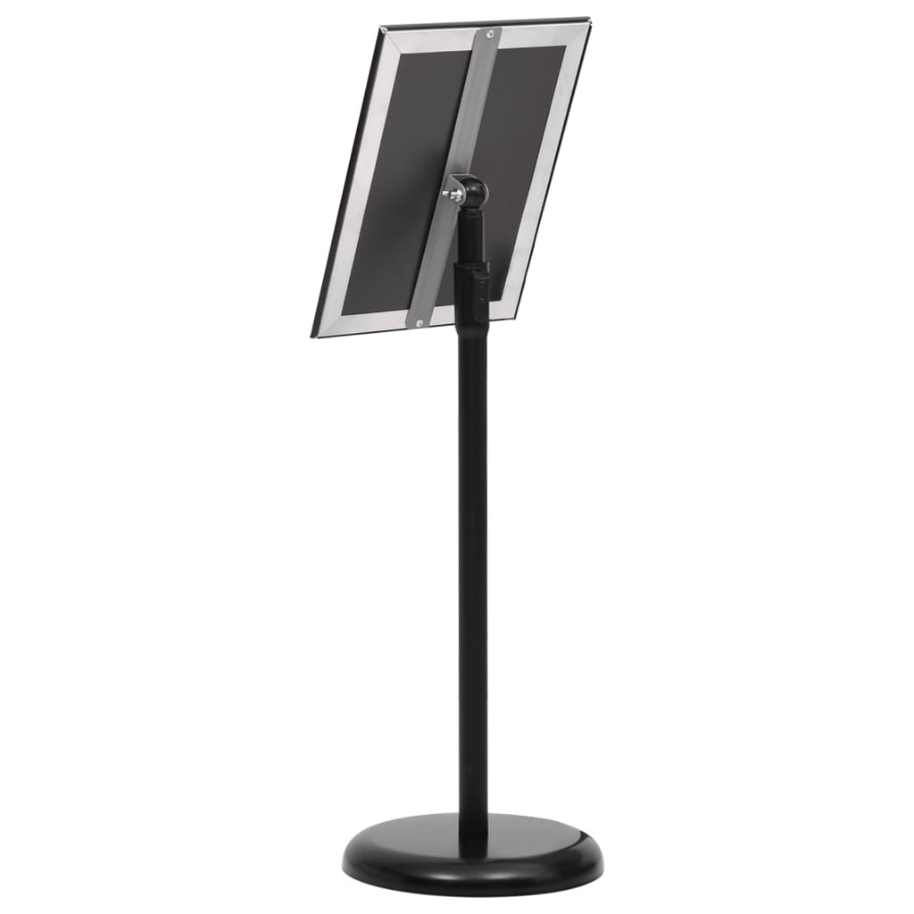 Plakatständer 2 pcs Schwarz 45 x 32,7 x 108 cm Aluminium