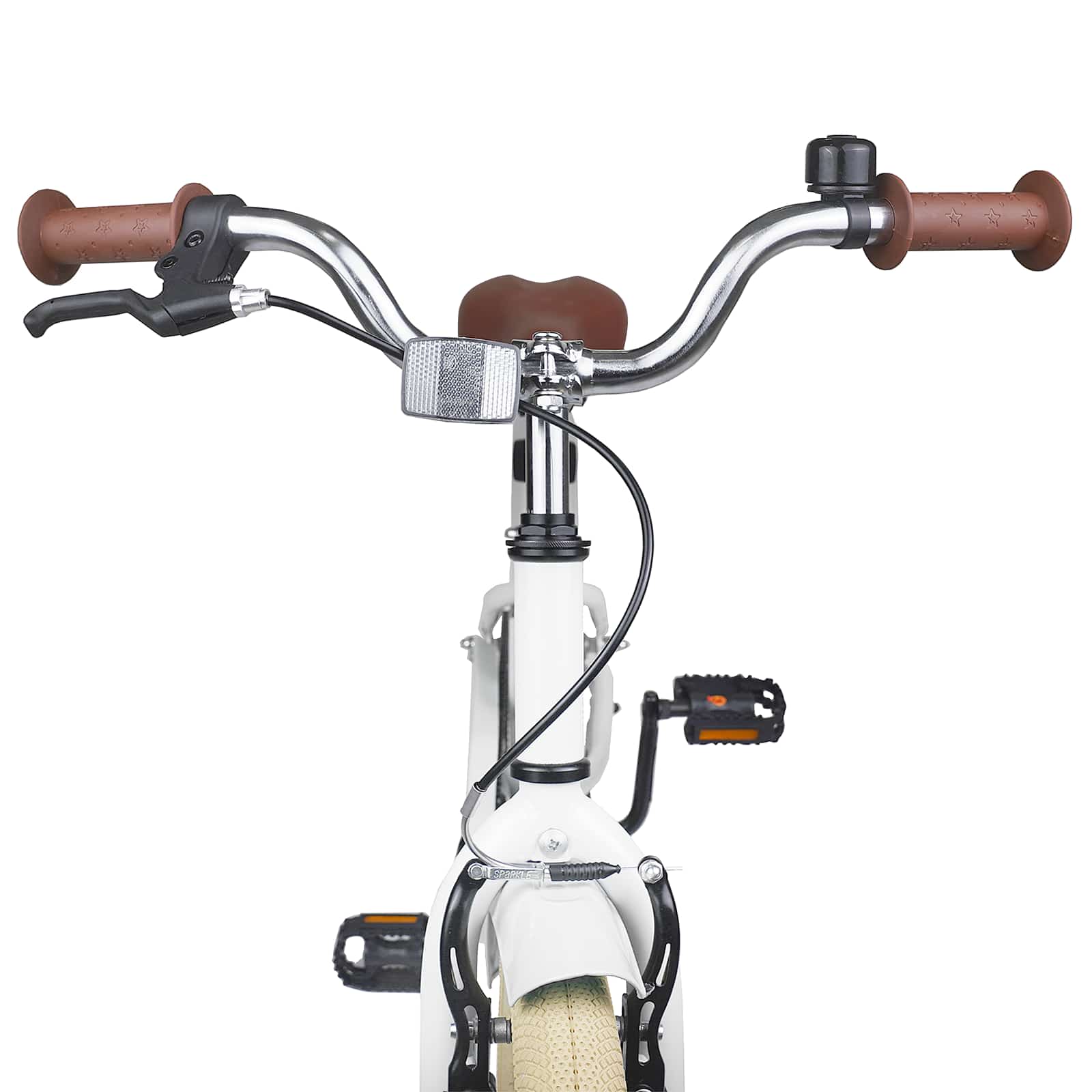 Kinderfahrrad 12 Zoll für 2-4 Jahre alt Hellrosa