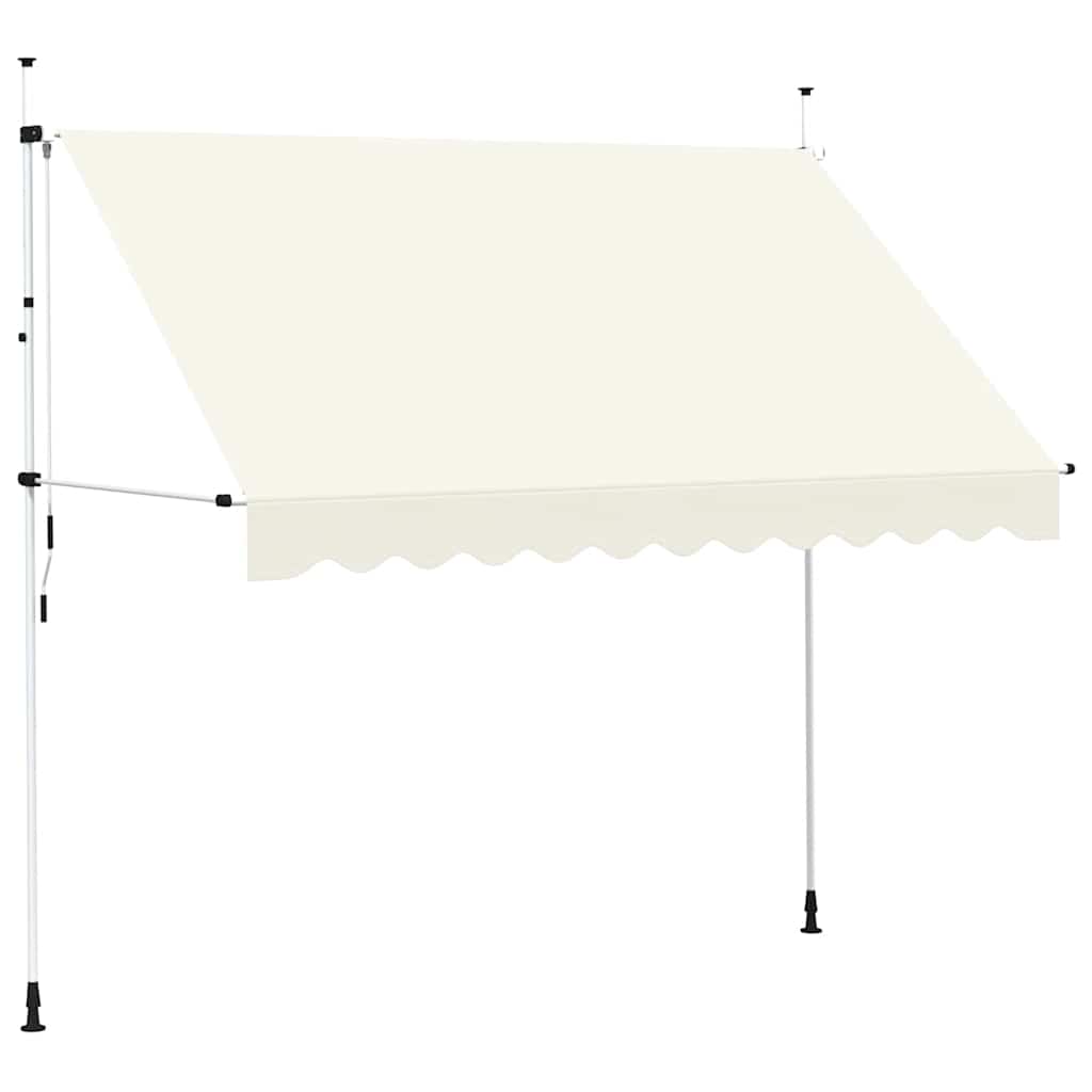 Einziehbare Markise Handbetrieben 150 cm Anthrazit
