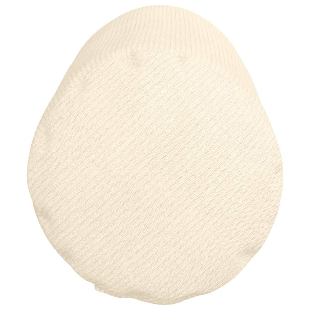 Bolsterkissen 2 pcs Hellgrau Ø 15 x 40 cm Cordstoff