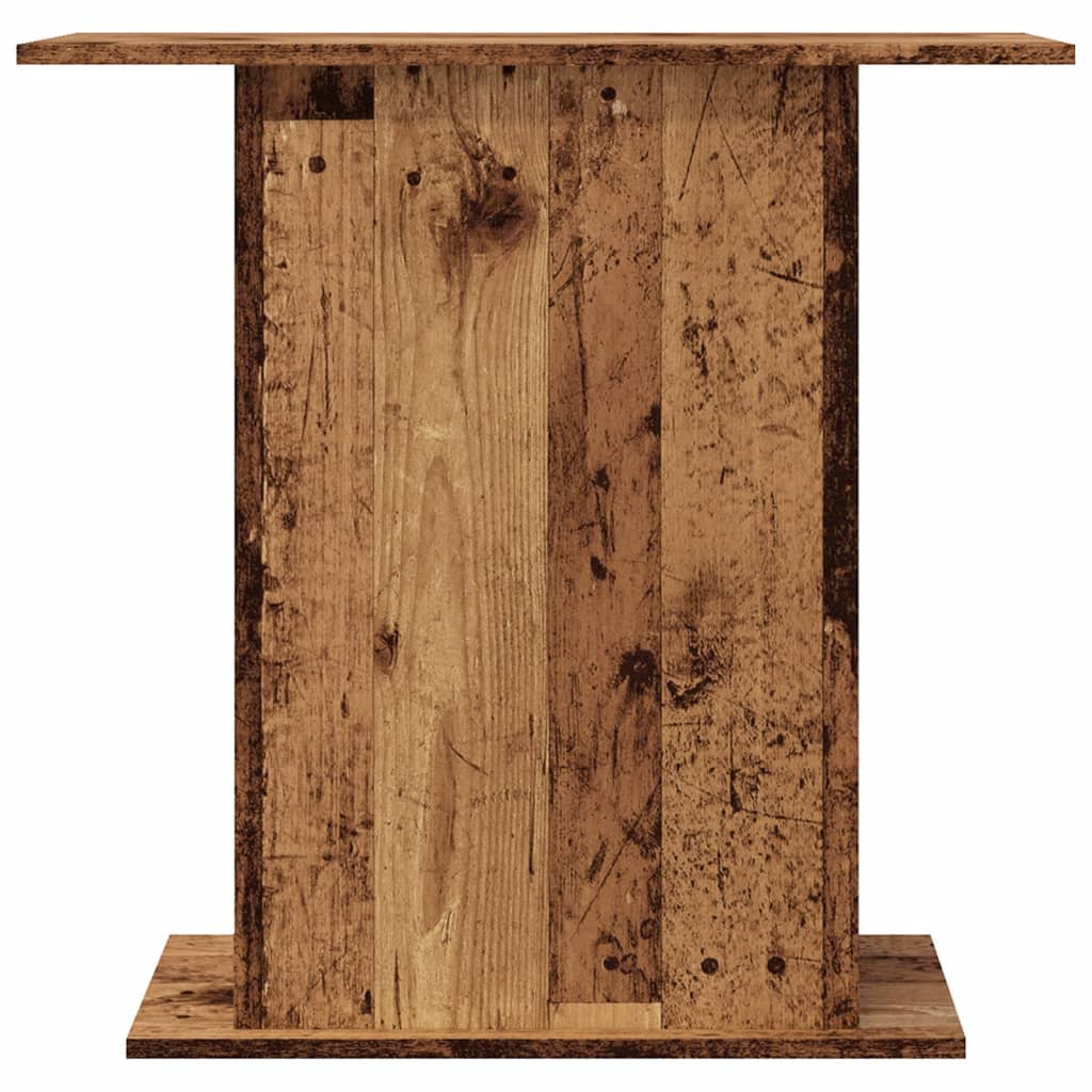 Aquariumständer Weiß 60,5x36x72,5 cm Holzwerkstoff
