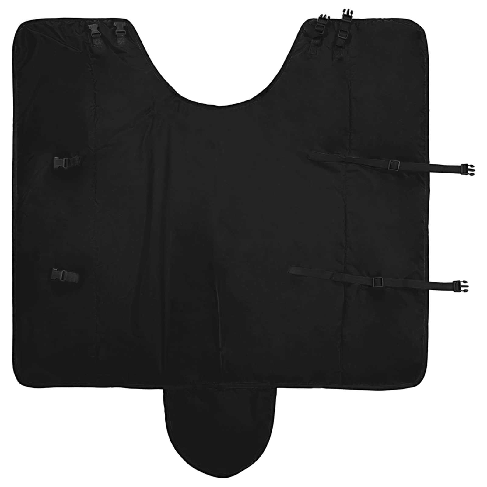 Pferdedecke Dunkelgrün und Schwarz 75 cm Polyester