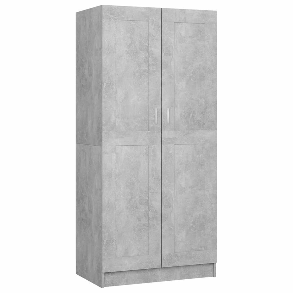 Kleiderschrank Weiß 82,5x51,5x180 cm Holzwerkstoff