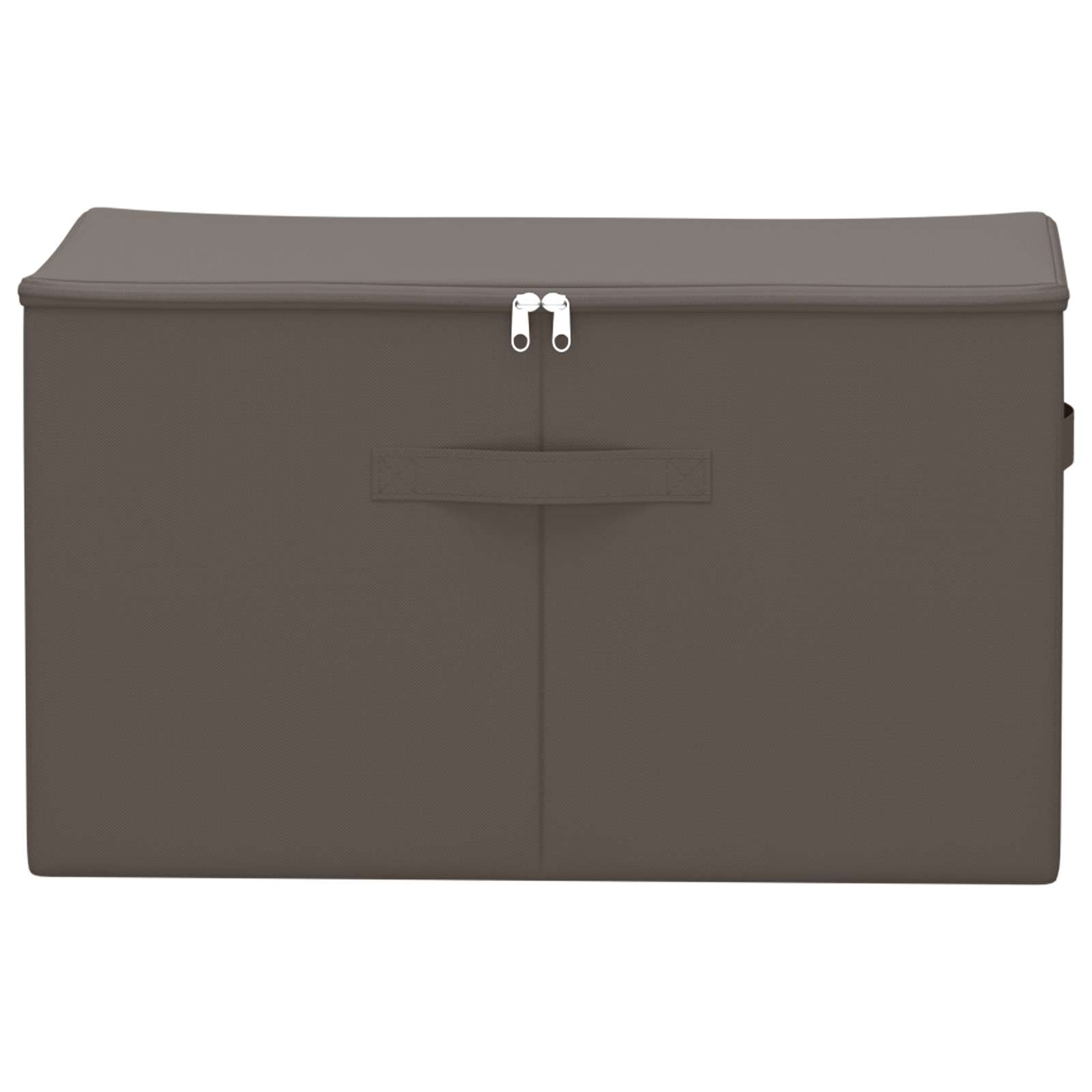 Aufbewahrungsbox Stoff 50x30x25 cm Anthrazit