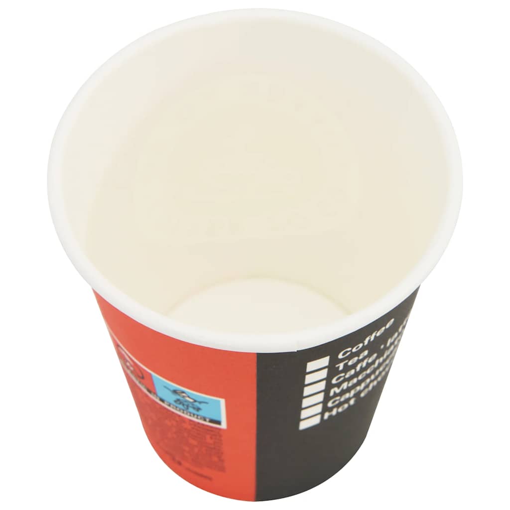 1000 Stk. Einweg-Kaffeebecher Pappe 120 ml (4 oz)