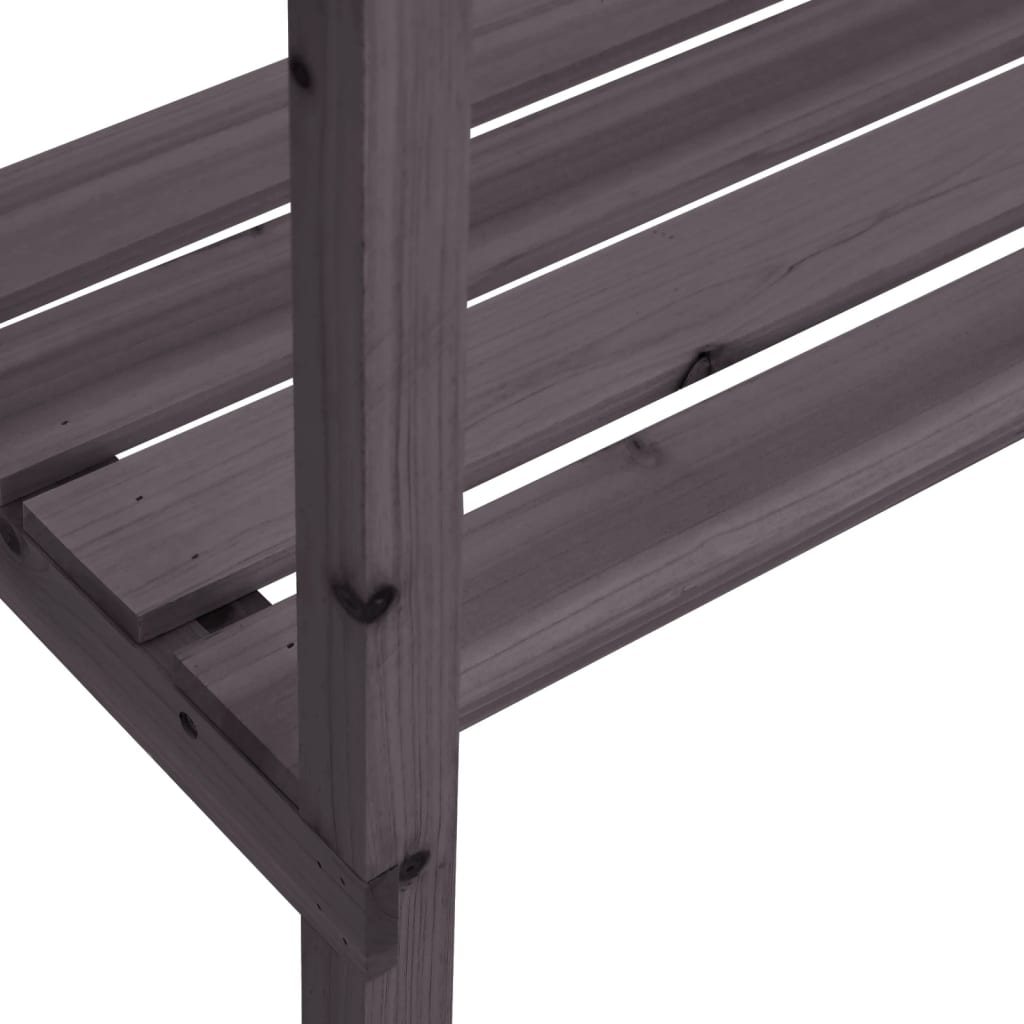 Pflanztisch mit Ablage 78x38x82,5 cm Massivholz Tanne