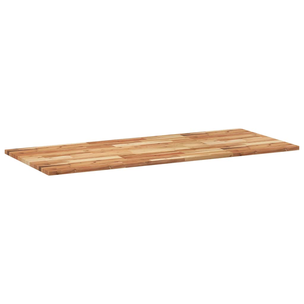 Schreibtischplatte Unbehandelt 60x50x2 cm Massivholz Akazie
