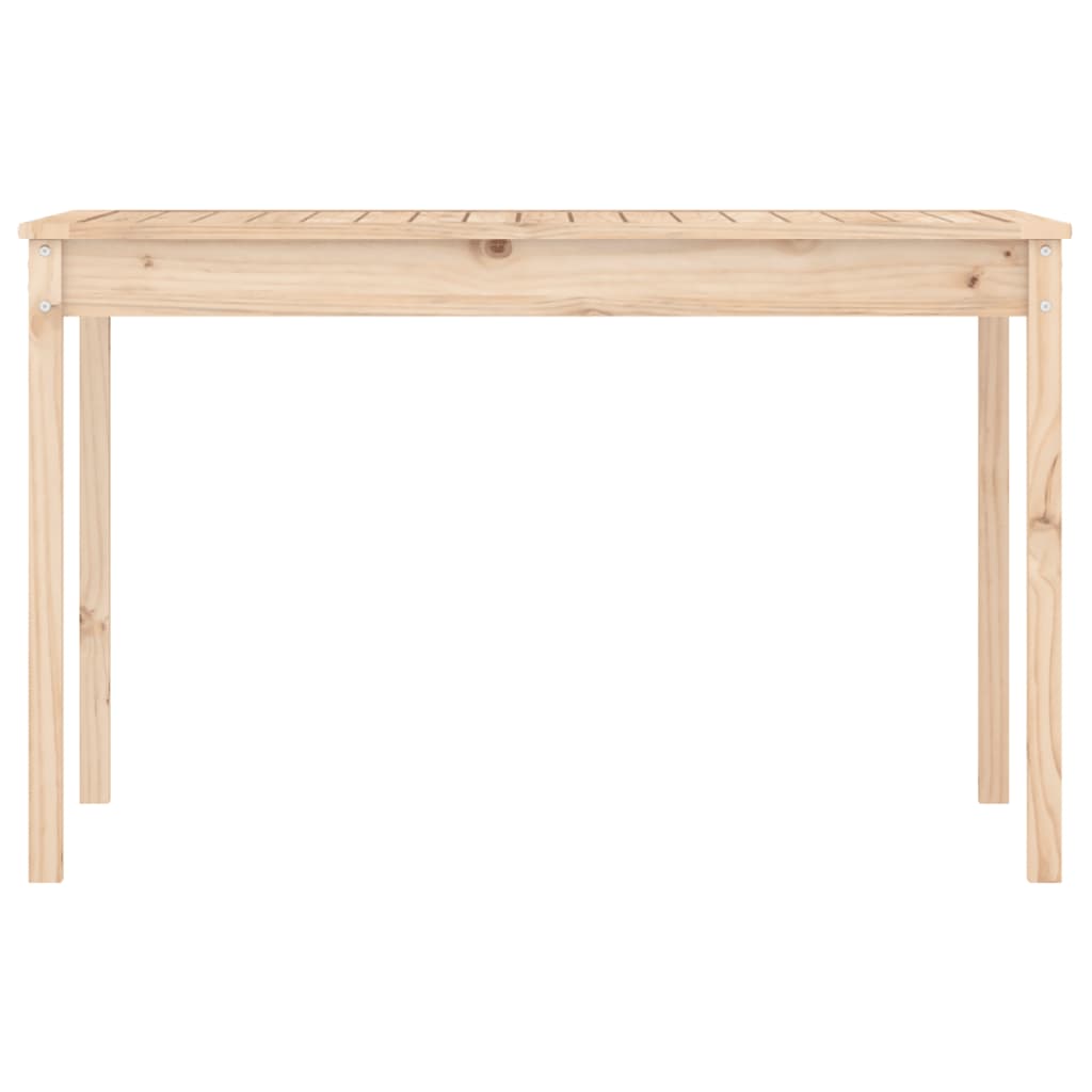 Gartentisch 82,5x82,5x76 cm Massivholz Kiefer