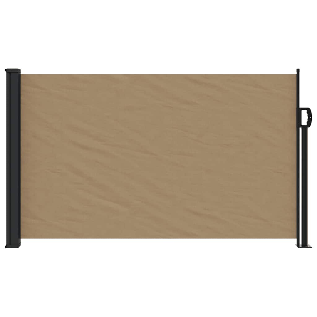 Seitenmarkise Ausziehbar Schwarz 100x300 cm