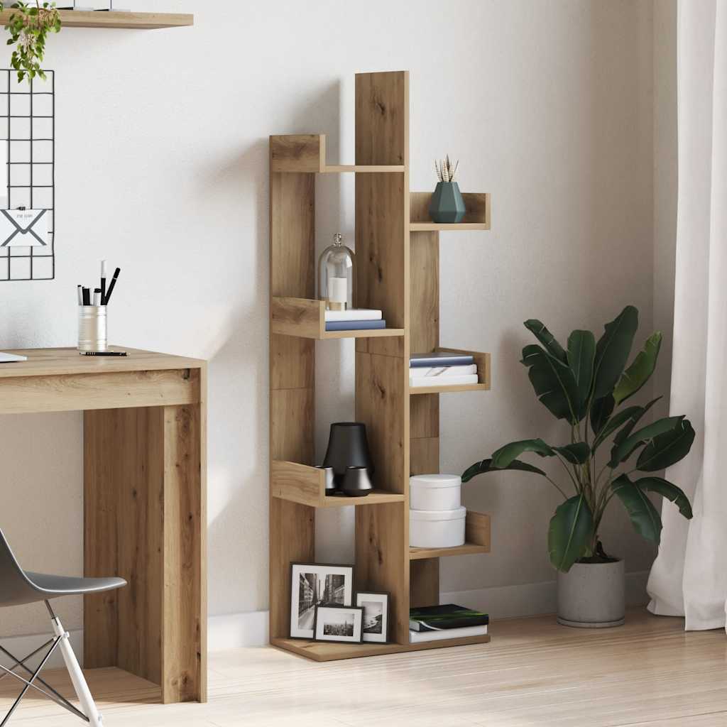 Bücherregal Weiß 86x25,5x140 cm Holzwerkstoff
