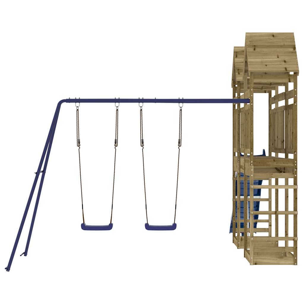 Spielturm Massivholz Kiefer