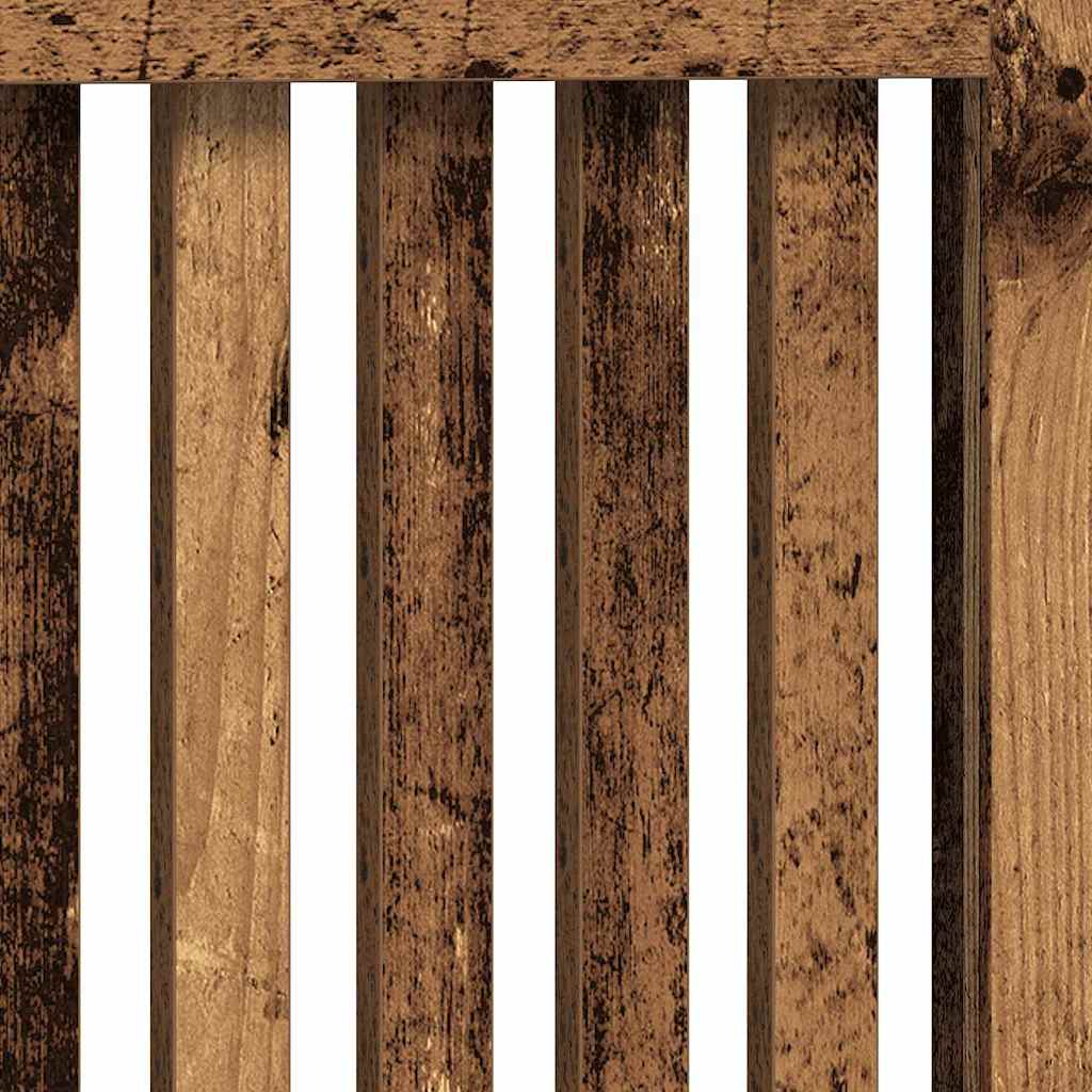 Holzwerkstoff Heizkörper-Abdeckung Heizkörperverkleidung 112 cm, weiß