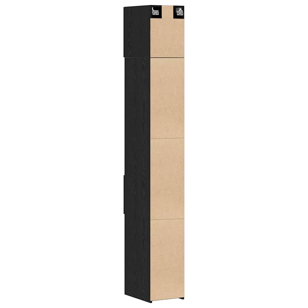 Aufbewahrungsschrank 2 pcs Altholz 30 x 42,5 x 225 cm