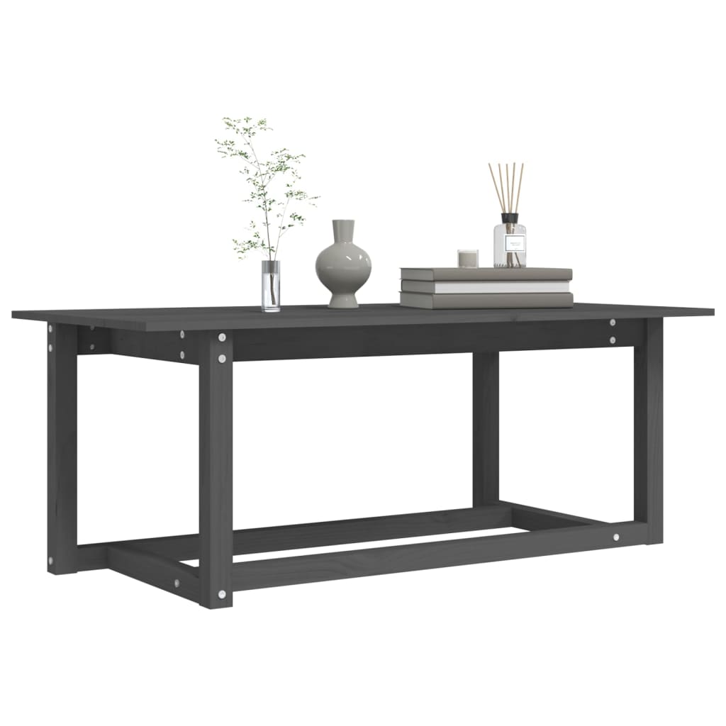 Couchtisch 110x55x45 cm Massivholz Kiefer