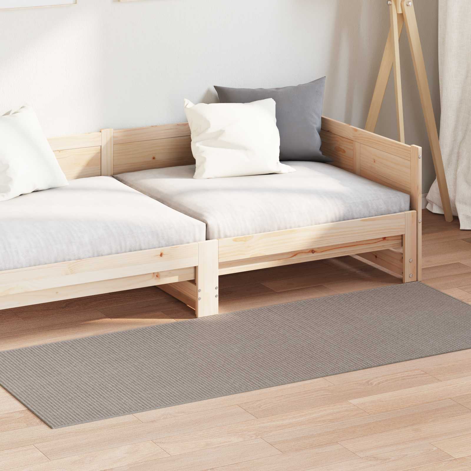 Bereichsteppiche Rechtwinklig LUGO Creme 150 x 80 cm Polyester