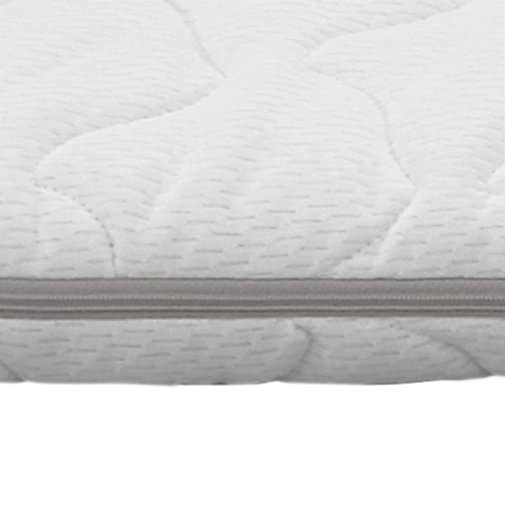 Matratzenauflage 80 x 200 cm viskoelastischer Memory-Schaum 6cm