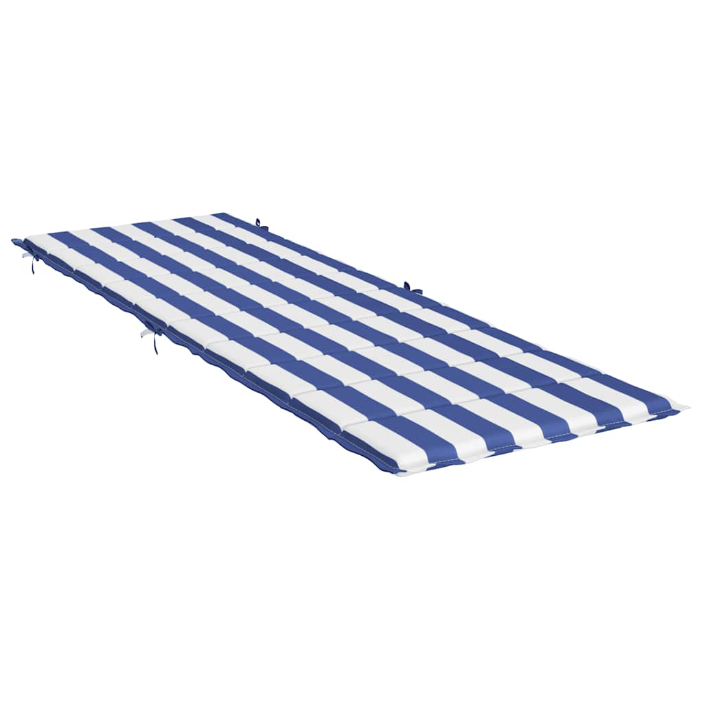 Sonnenliegen-Auflage Grau 186x58x4 cm Oxford-Gewebe