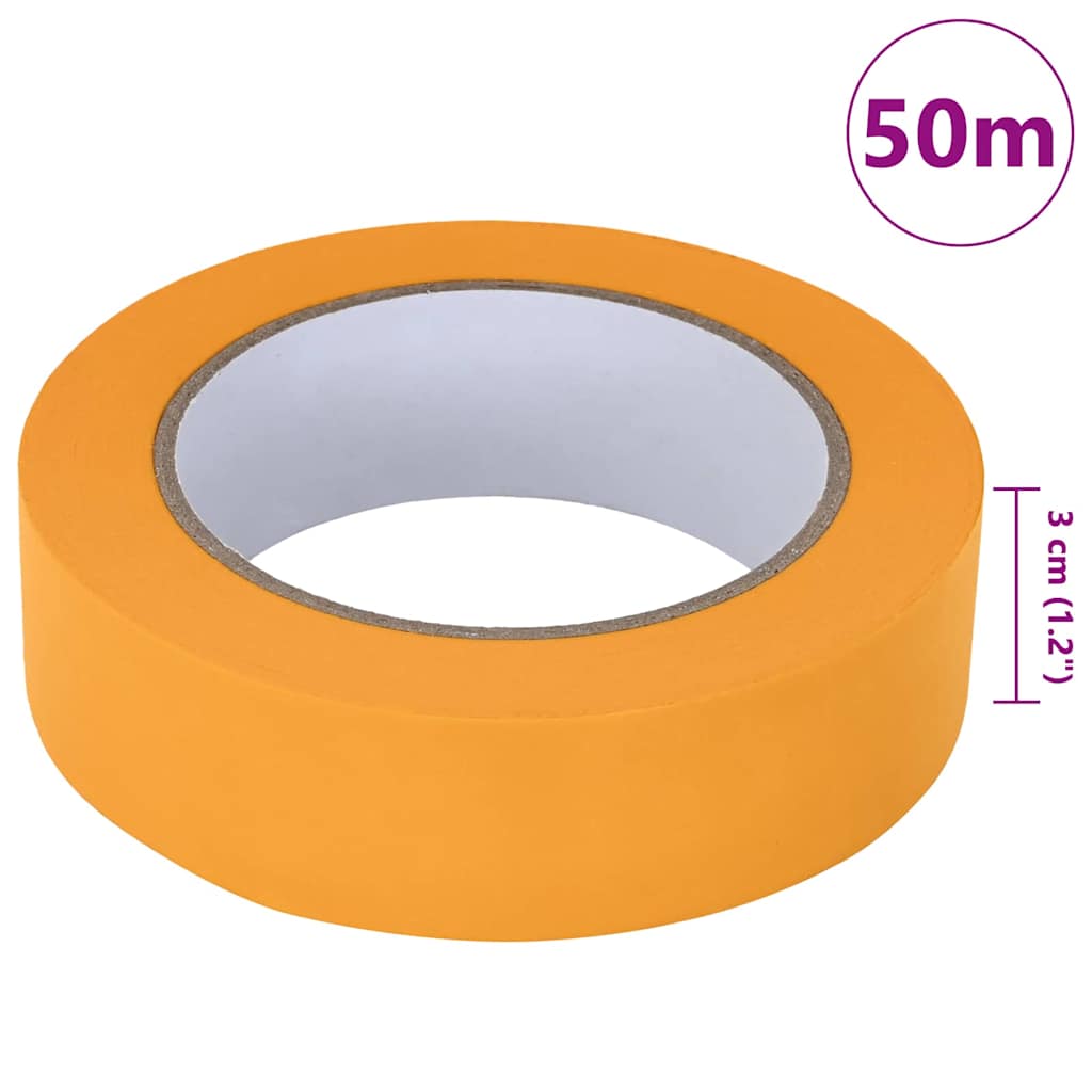 Malerklebebänder 6 pcs Gelb 19mm x 50m Papier