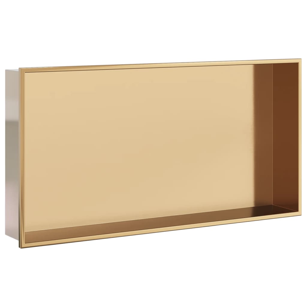 Duschnische Silbern Gebürstet 62x32x9 cm Edelstahl