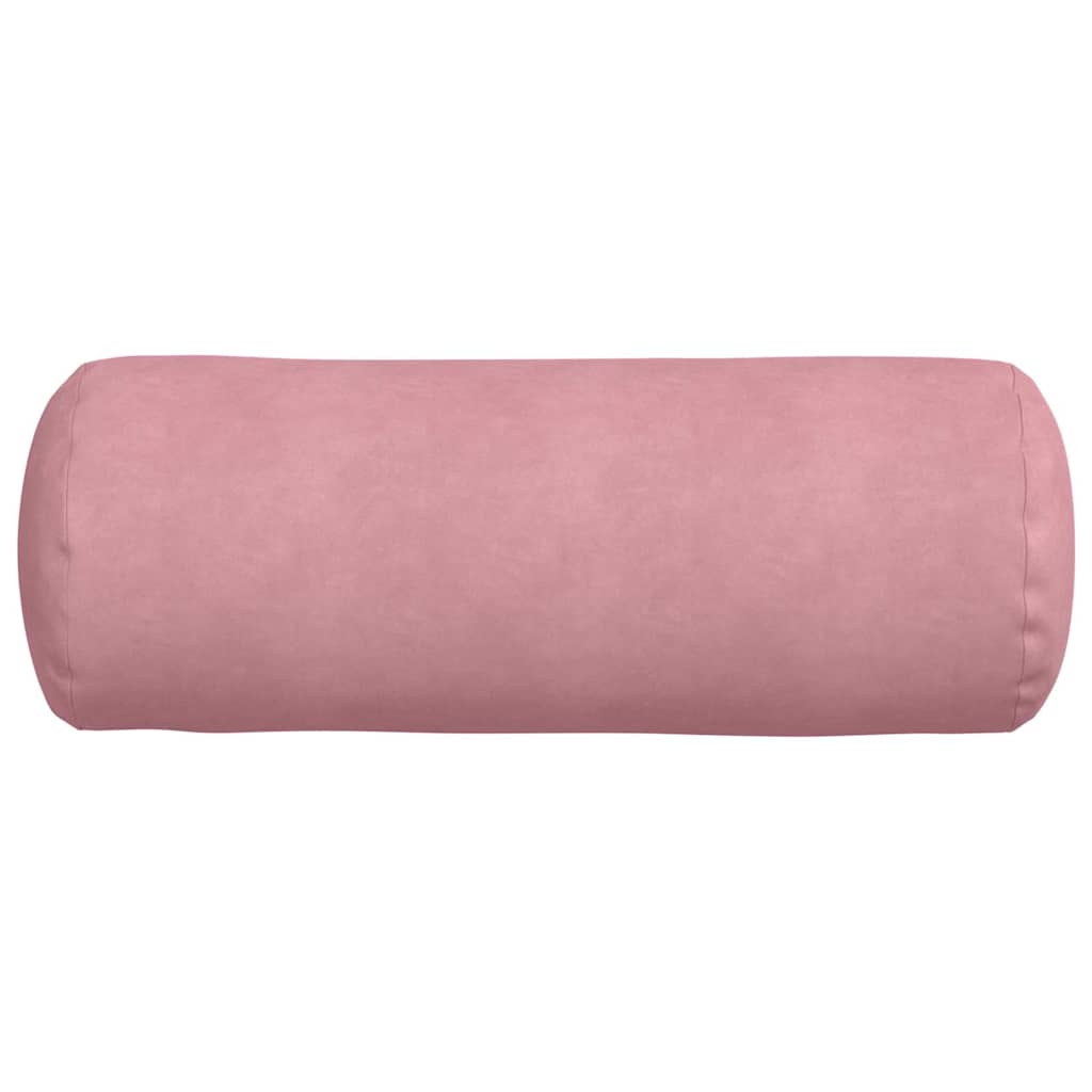 Bolsterkissen 2 Stück Blau Ø 15 x 40 cm Cordstoff