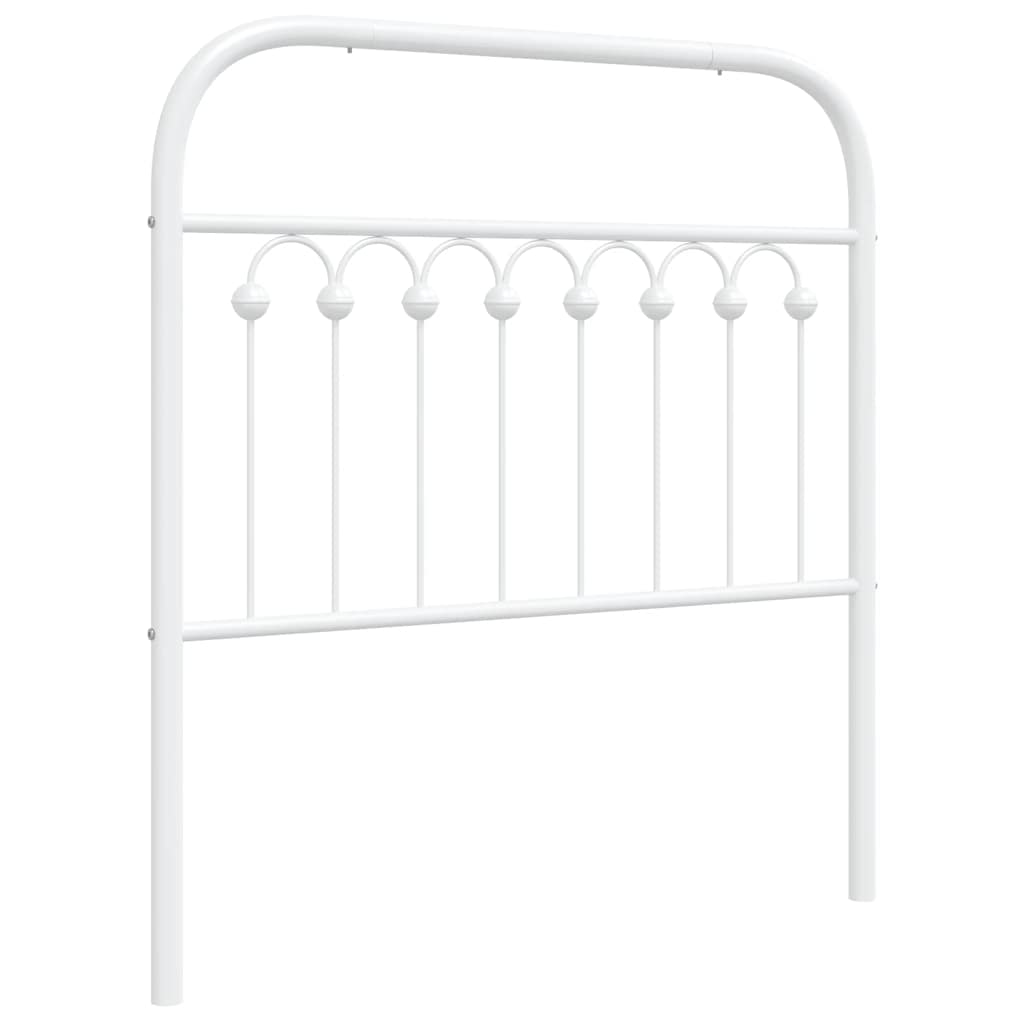Ersatz-Kopfteil Metall Schwarz 75 cm
