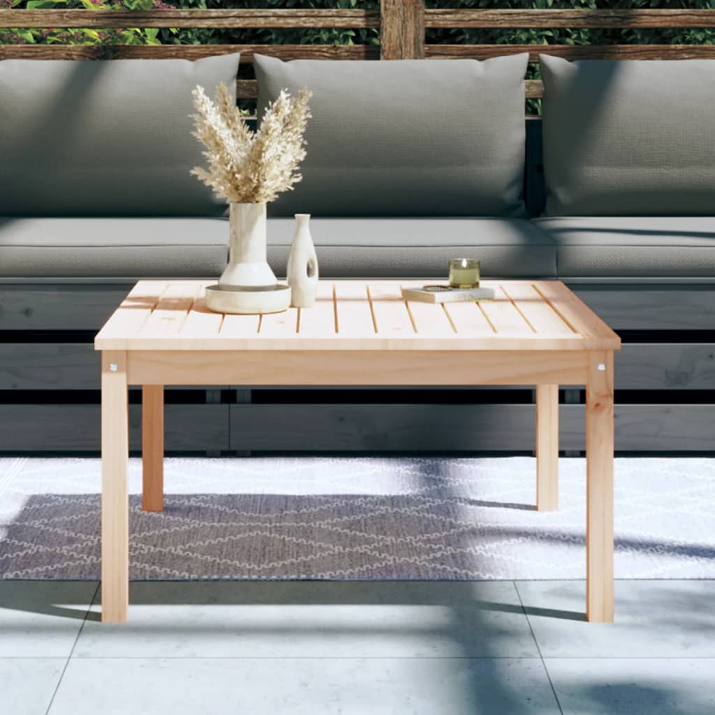 Gartentisch 82,5x50,5x45 cm Massivholz Kiefer